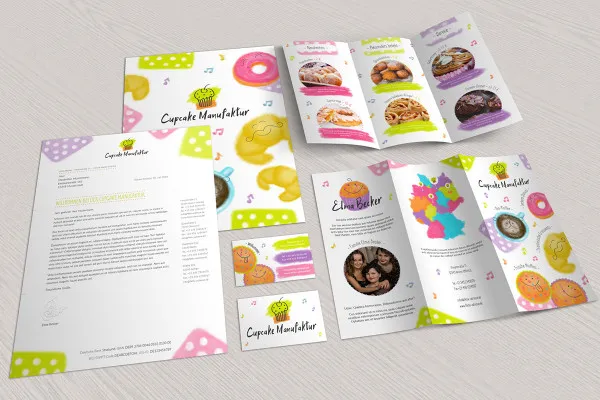 Corporate Design – die Komplettausstattung für Ernährung und Food – Version 3