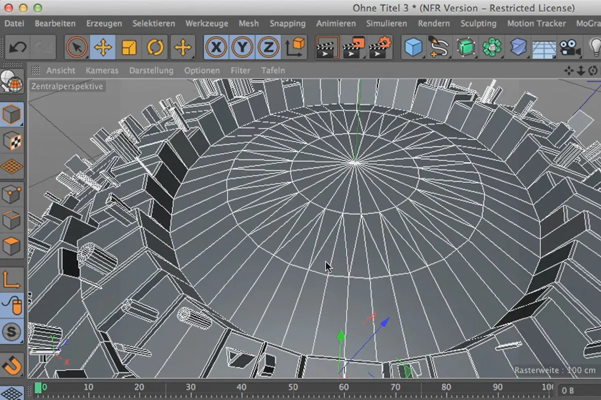 Cinema 4D meets Photoshop: I - 1.3. Greebler erklären: Objektreiter