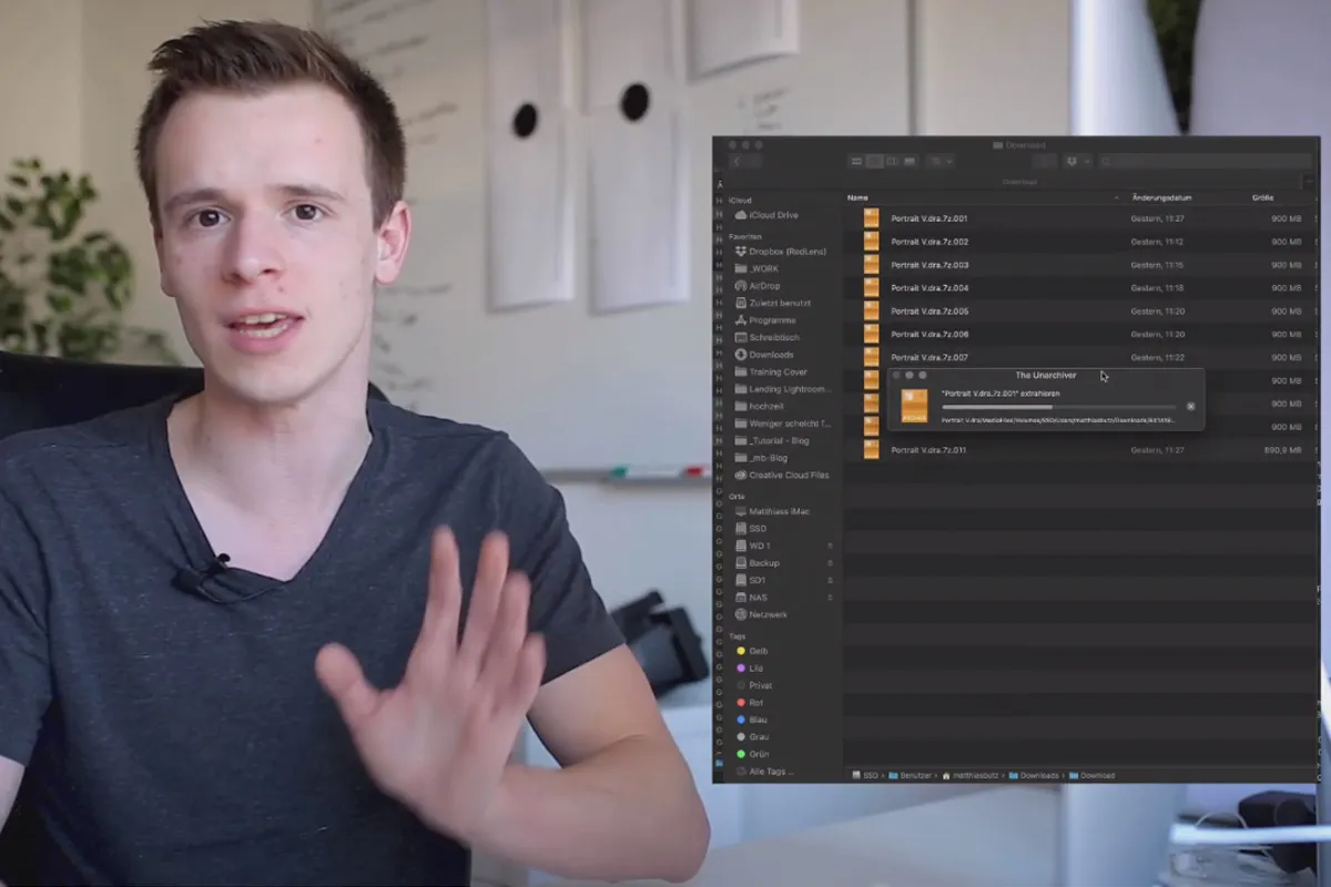 Premiere Pro CC-Tutorial: 1.4 | Wie lade ich das Raw-Material herunter?