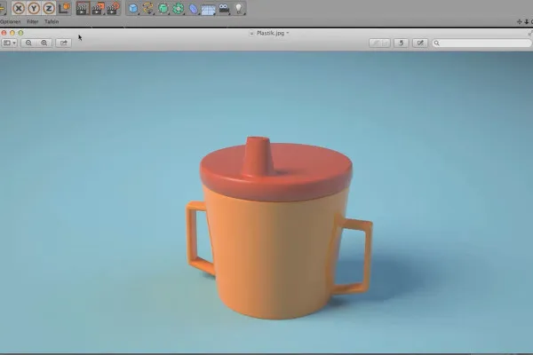 Shader und Texturen - Materialerstellung in CINEMA 4D: Plastik