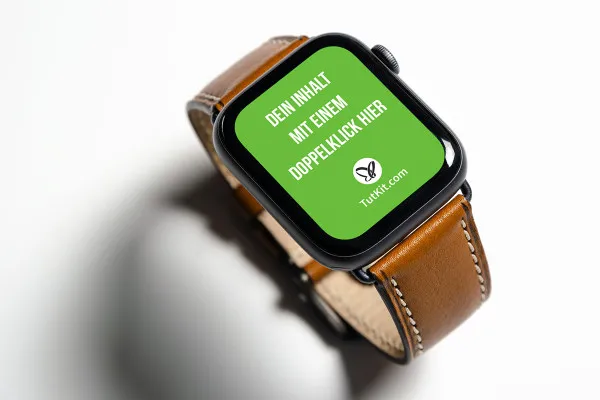 Șablonul Photoshop Mockup pentru un ceas, Apple Watch - versiunea 3