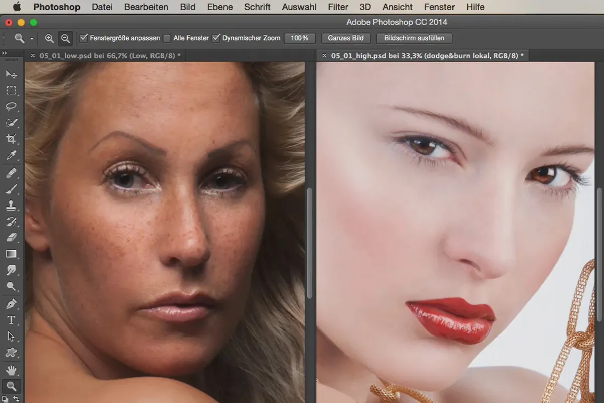 Looks & Styles mit Photoshop - HighEnd vs. LowEnd