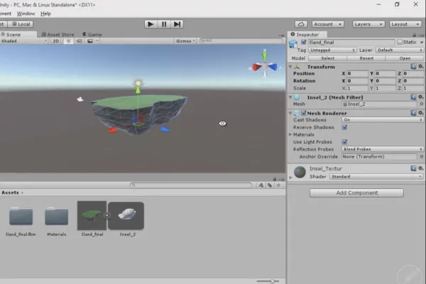 Vizualizări de arhitectură la 360° cu Unity și Cinema 4D - Export de modele și Import în Unity 05