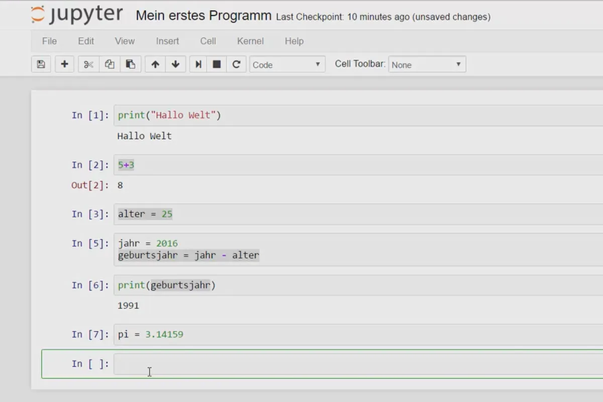 Programare în Python pentru începători - 05 Numere și variabile în Python.