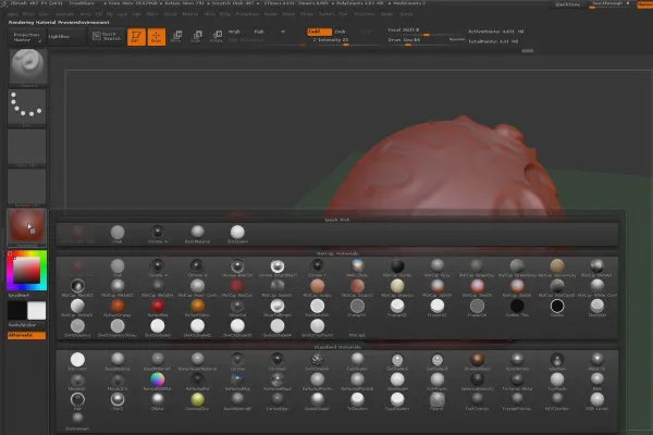 ZBrush pentru începători: 2.2 Quick-Start II