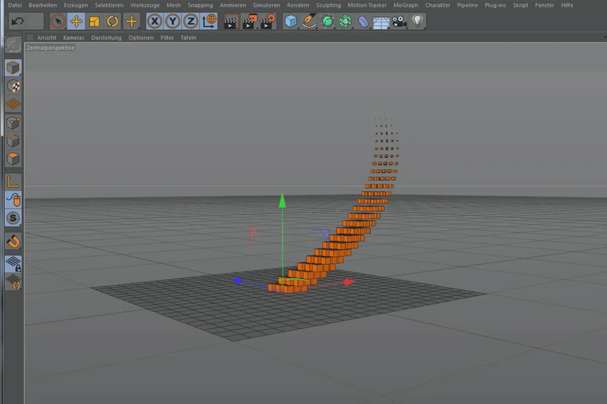 Cinema 4D MoGraph pentru începători - 2.2 Efectori: Pas și Aleatoriu