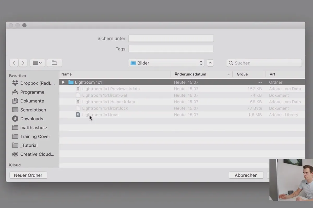 Lightroom Classic CC-Tutorial: 2.1 | Katalog erstellen