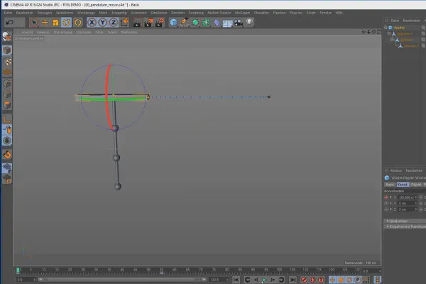 3D-Animation erstellen in Cinema 4D: 2.5 Follow Through & Overlapping Action