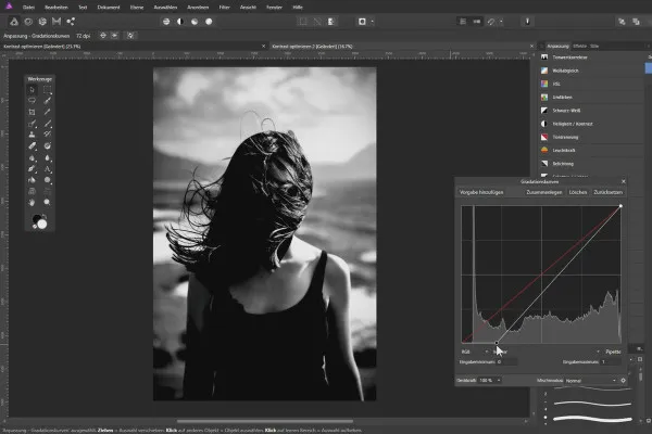 Îmbunătățirea fotografiilor în Affinity Photo: 06 | Optimizarea contrastului