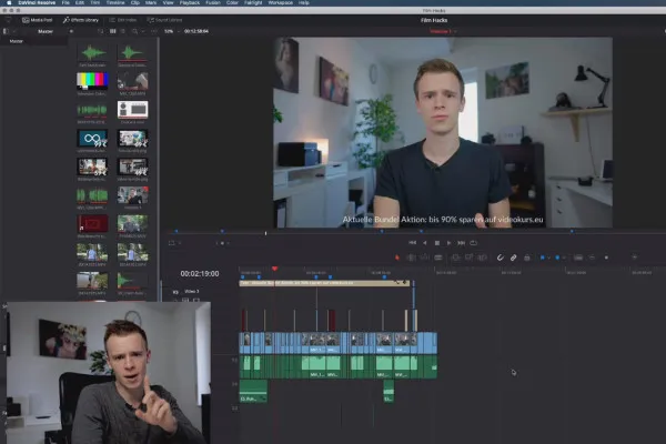 DaVinci Resolve-Tutorial: 2.1 | Intro zum Kapitel Basics