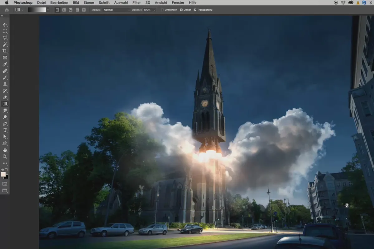 Photoshop-3D-Tutorial „Take-off”: 01 | Intro