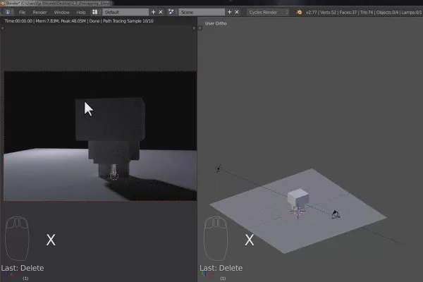 Das Praxis-Training für Blender-Einsteiger – 2.4 Cubecraft-Charakter: Beleuchtung