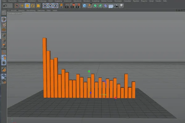 Cinema 4D MoGraph pentru începători - 2.4 Effectors: Sound