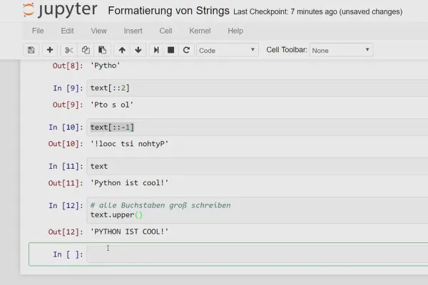 Programarea în Python pentru începători - 08 Proprietăți și formatarea șirurilor.