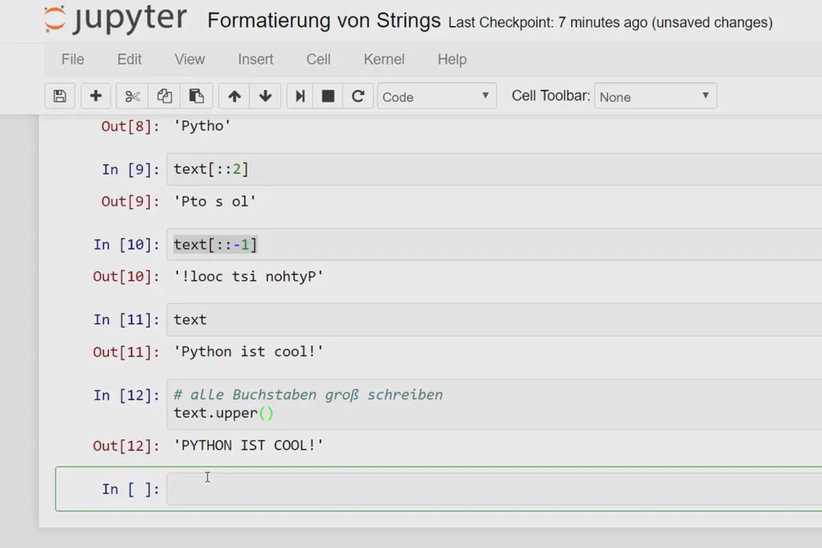 Programarea în Python pentru începători - 08 Proprietăți și formatarea șirurilor.