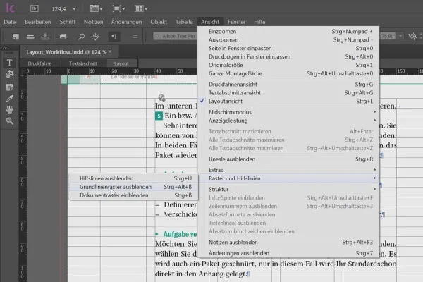 Adobe InCopy CC pentru redactori - 4.3 Vizualizări și instrumente de asistență.