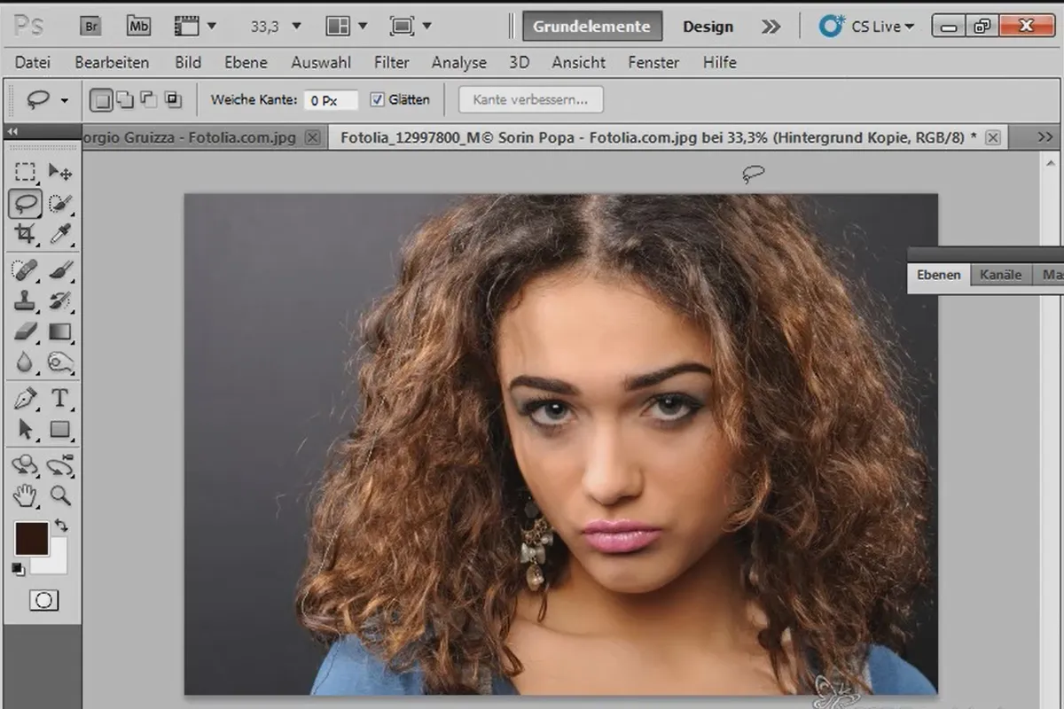 Neue Funktionen in Photoshop CS5: Kante verbessern und intelligente Masken