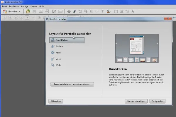 PDF-Portfolios mit Acrobat - Teil 1