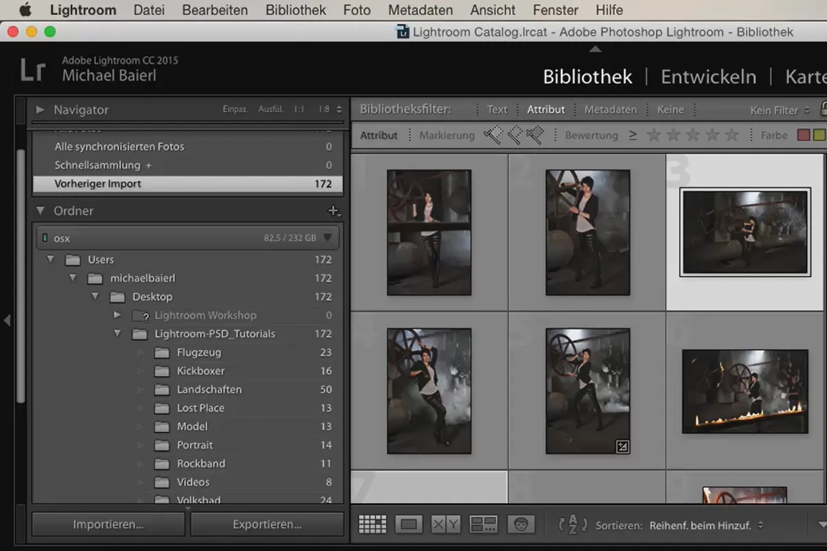 Lightroom pentru începători și avansați: 03 - Elemente de control într-o prezentare generală - 3.1 - Bibliotecă