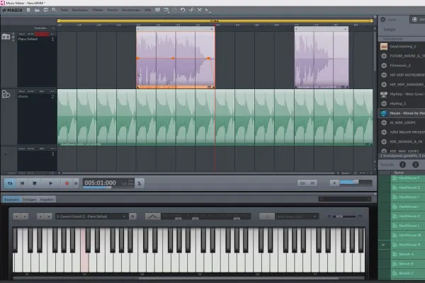 Crearea propriei muzici cu Magix Music Maker: 09 | Primii pași.