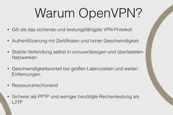 Înțelegerea și configurarea OpenVPN - securitate în rețea: 2.7 De ce folosim OpenVPN?