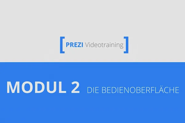 Prezi für Einsteiger – Präsentationen, die begeistern – 2.3 Die Bedienoberfläche