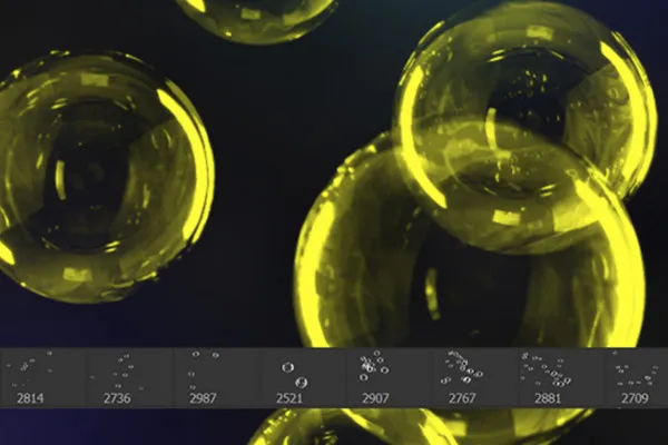 Pinsel für Photoshop und Co: Seifenblasen-Bilder 5