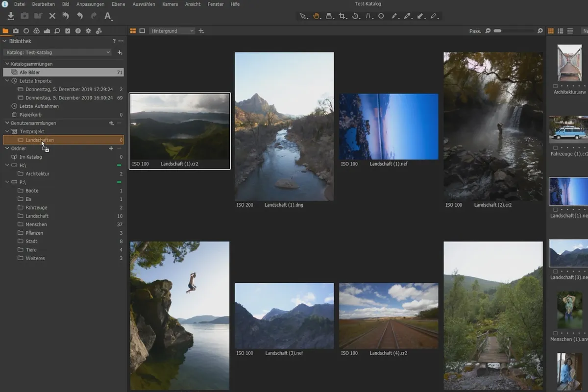 Tutorial Capture One Pro: 2.5 | Crearea de proiecte