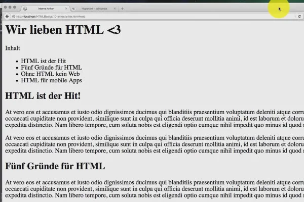 Bazele HTML, CSS și JavaScript - 11 referințe în document.