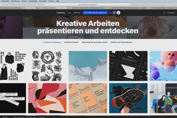 Tutorialul Adobe XD: 11 | Inspiratie pentru designeri