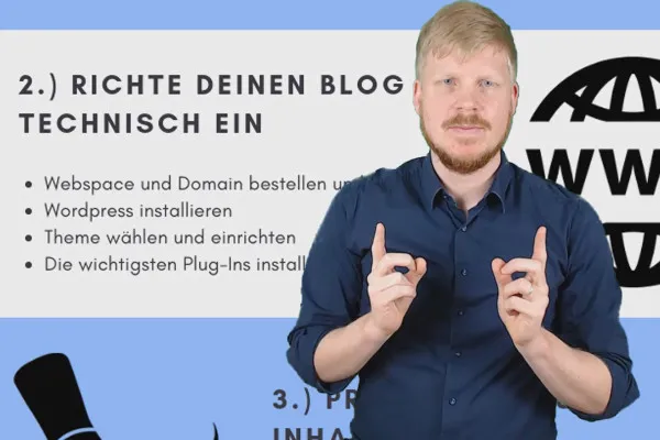 Dein eigener Blog – erfolgreich bloggen von Anfang an: 2.6 | Technische Einrichtung ... Check!