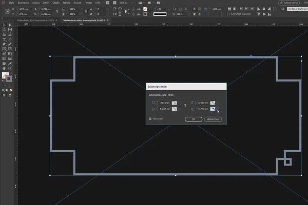 Învățarea InDesign - Tutorial pentru începători: 2.6 Crearea formelor și contururilor simple