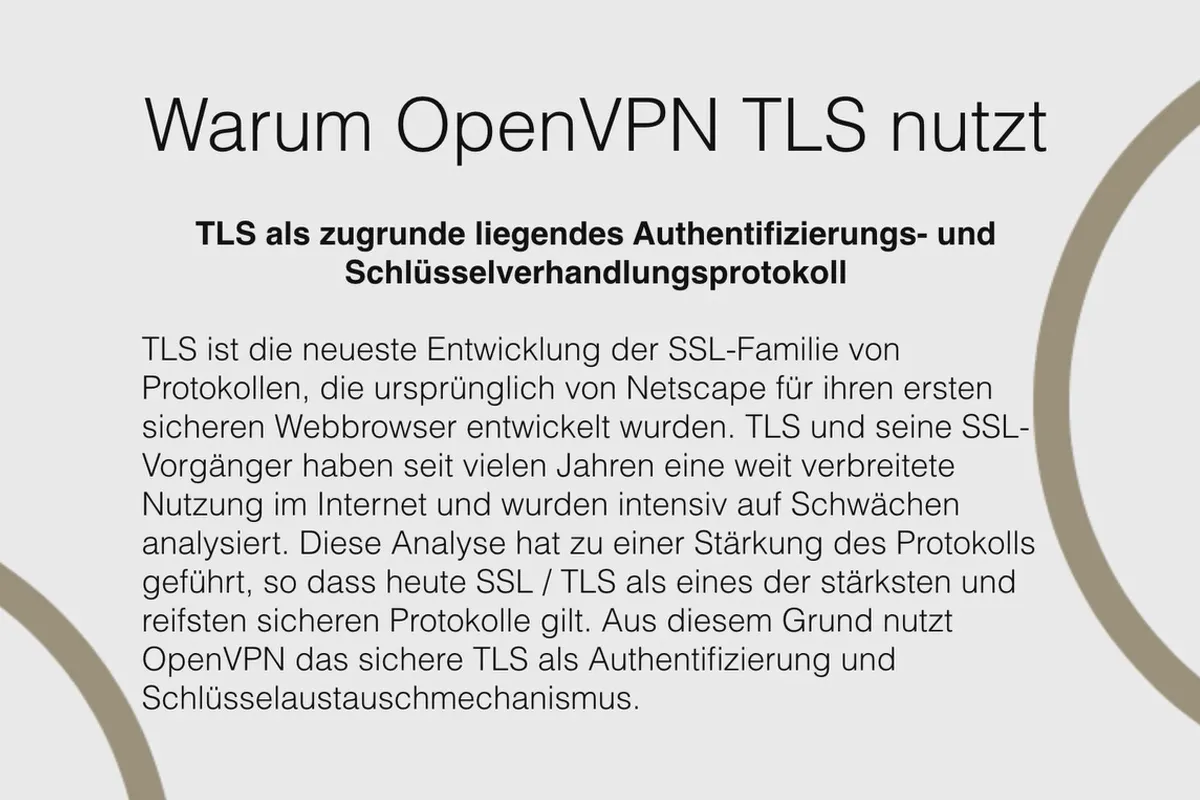 Înțelegerea și configurarea OpenVPN - securitate în rețea: De ce folosește OpenVPN TLS