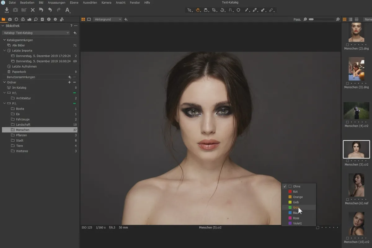 Tutorial Capture One Pro: 2.6 | Organizarea fotografiilor I.