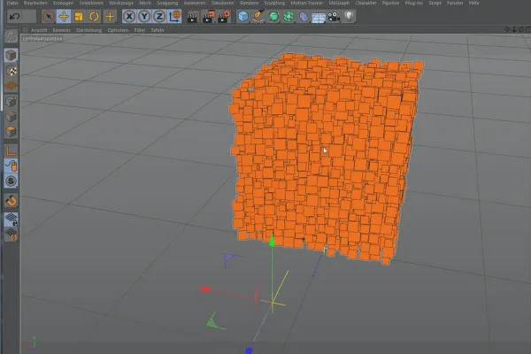 Cinema 4D MoGraph pentru începători - 2.8 Efectori: țintă