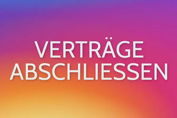 Influencer! Mit Instagram Geld verdienen | 3.5 Vertrag abschließen