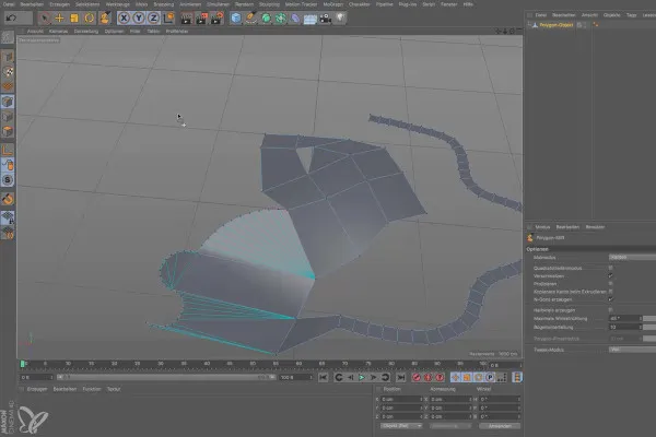 Cinema 4D für Einsteiger – 3D-Praxis: 2.4 Polygonstift