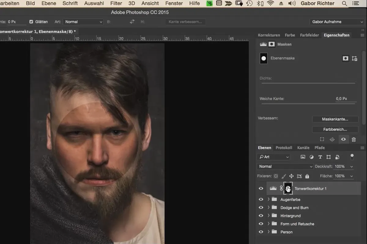 Fusion – Der Morphing-Workflow in Photoshop – 12 Lichtstimmung