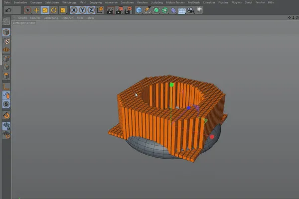 Cinema 4D MoGraph pentru începători - 2.9 Efectori: Volumul