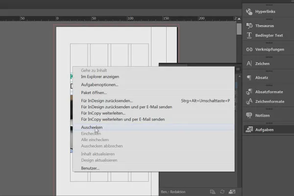 Adobe InCopy CC pentru editori - 4.8 Împachetarea și returnarea datelor