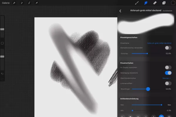 Tutorial Procreate - Fundamentele desenului digital pe iPad: 2.4 | Degetul care șterge și radiera