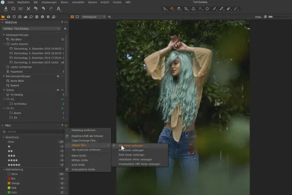 Tutorialul Capture One Pro: 2.8 | Utilizarea filtrelor de tip Suchfilter