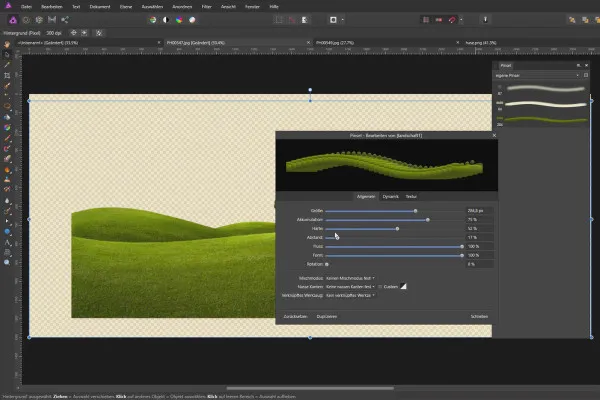 Affinity Photo – Pinsel anwenden: 11.4 | Eigene Pinsel erstellen