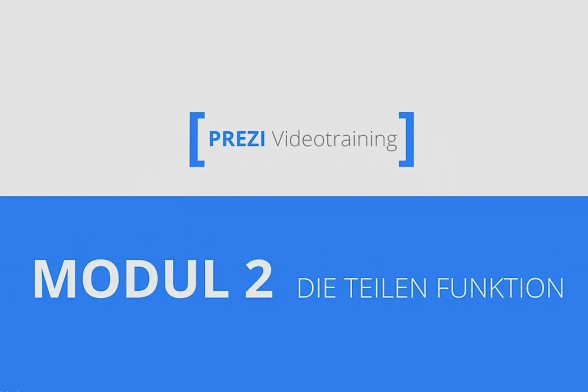 Prezi für Einsteiger – Präsentationen, die begeistern – 2.7 Die Teilen-Funktion