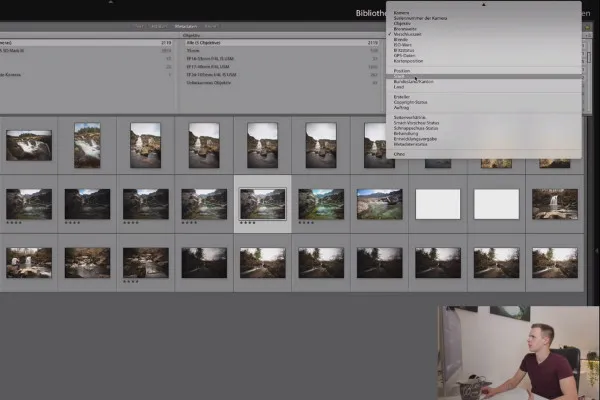 Lightroom Classic CC-Tutorial: 3.6 | Filter & Suche