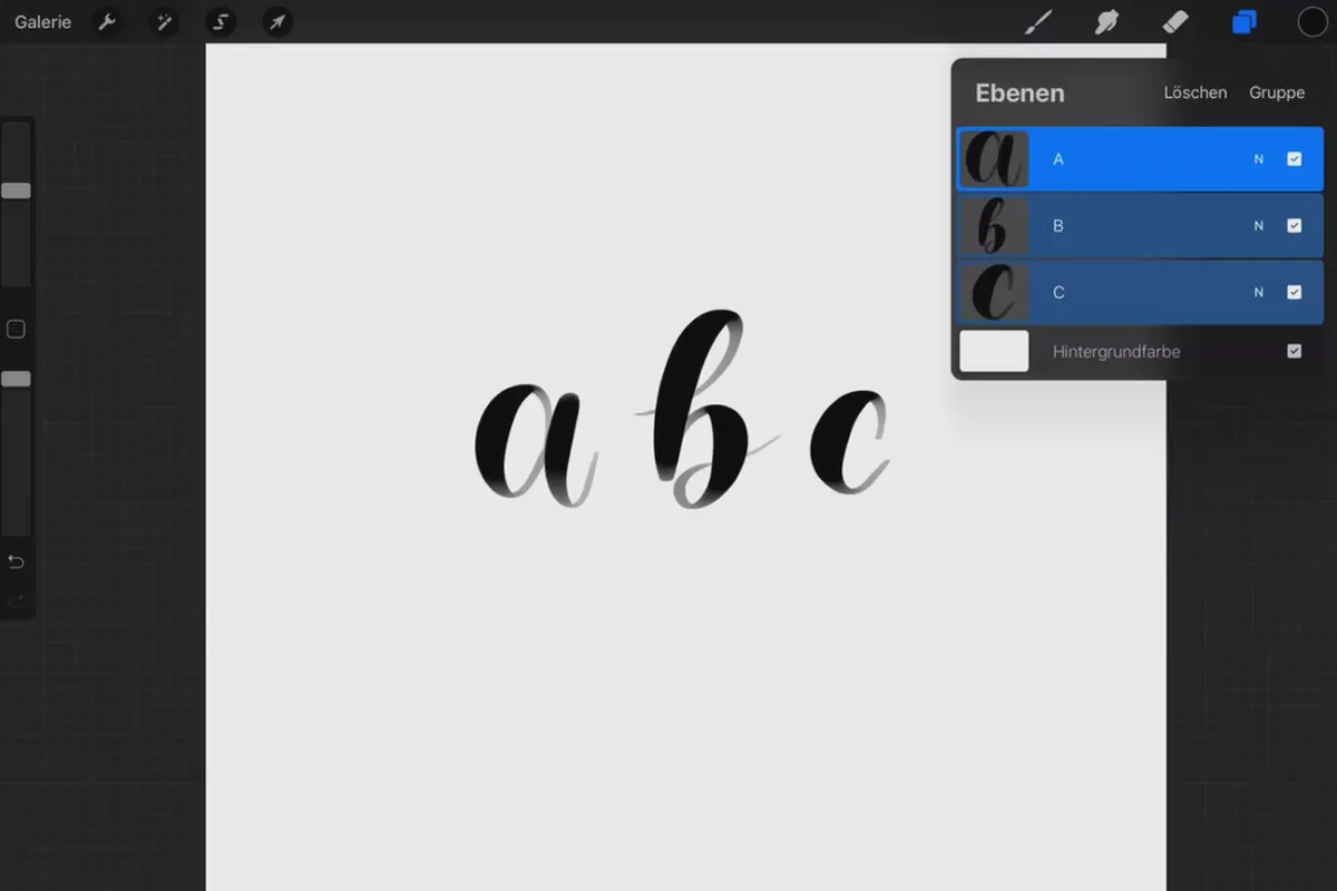 Procreate-Tutorial – Bazele desenului digital pe iPad: 3.2 | Mutarea elementelor