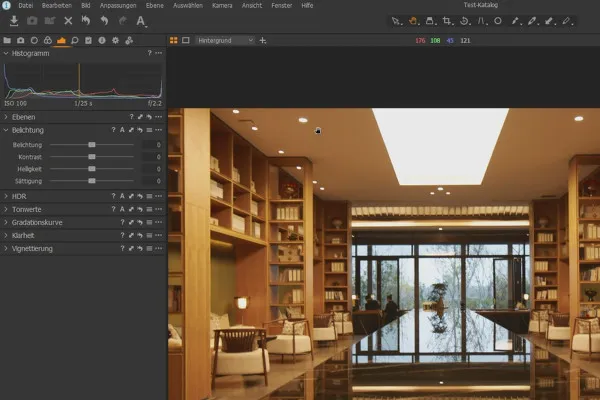 Tutorial Capture One Pro: 3.1 | Histogramă