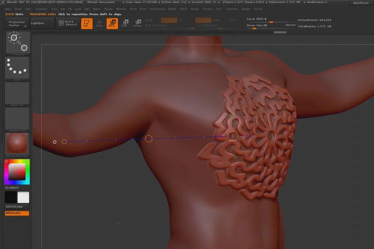 ZBrush pentru începători: 5.3 MatchMaker - Brush