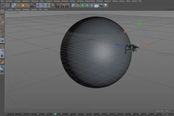 Practică în Cinema 4D - Modelarea și iluminarea unei stații spațiale: 16 radiații solare