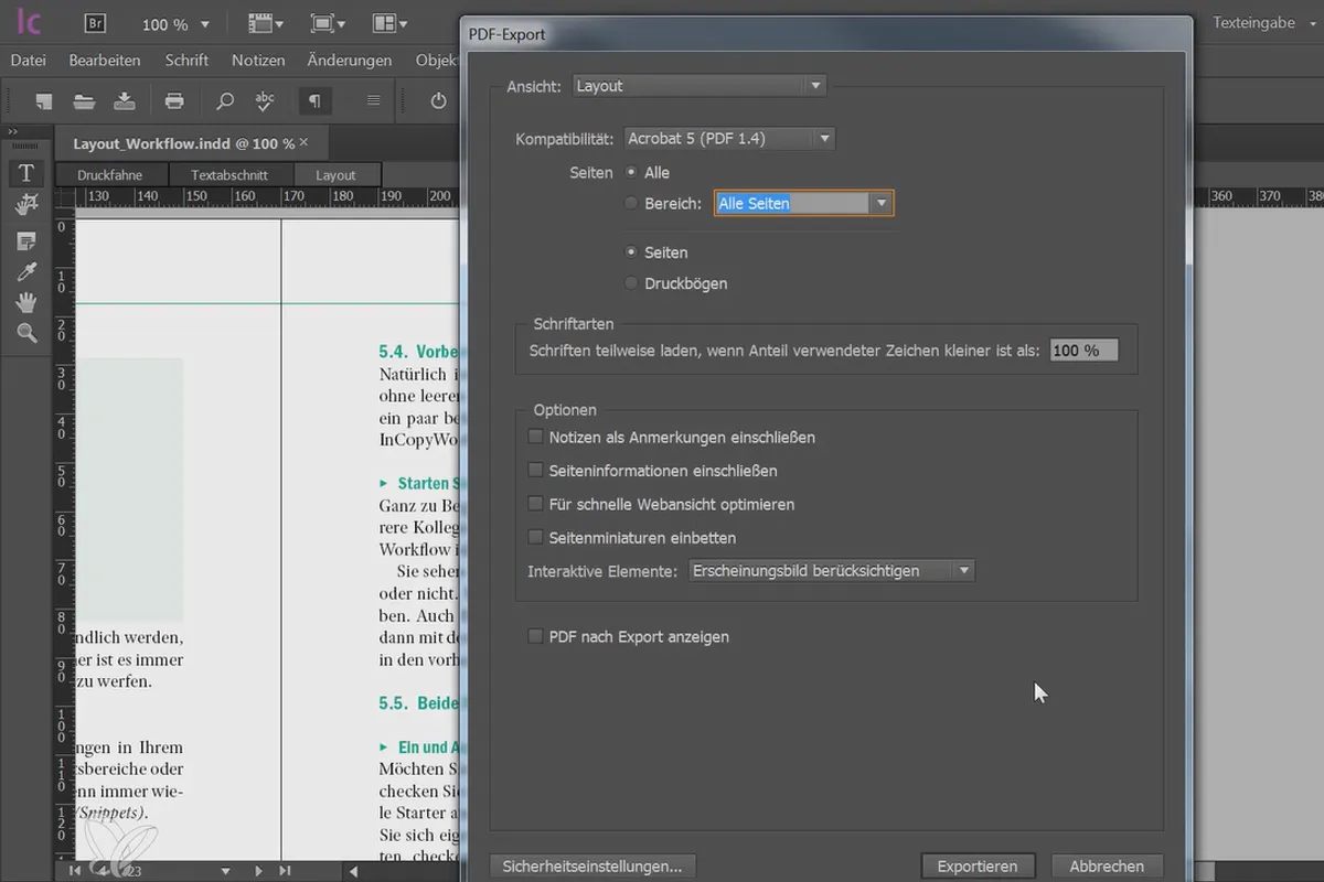 Adobe InCopy CC pentru editori - scriere PDF 5.5